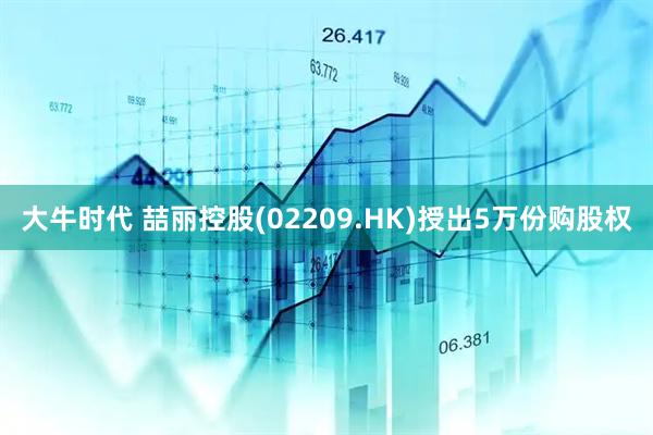 大牛时代 喆丽控股(02209.HK)授出5万份购股权