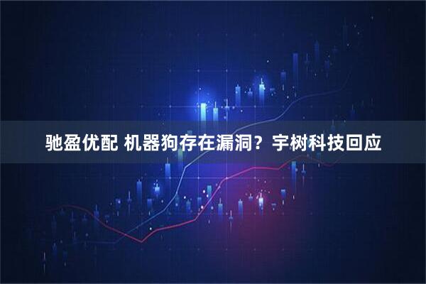 驰盈优配 机器狗存在漏洞？宇树科技回应