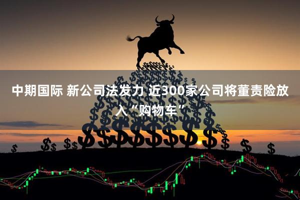 中期国际 新公司法发力 近300家公司将董责险放入“购物车”