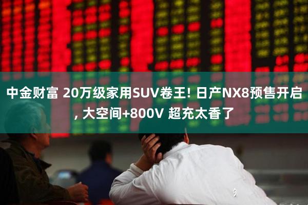 中金财富 20万级家用SUV卷王! 日产NX8预售开启, 大空间+800V 超充太香了